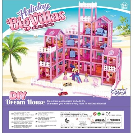WOOPIE Mega vila Lėlių namelis LOVELY HOUSE 194 el. 8