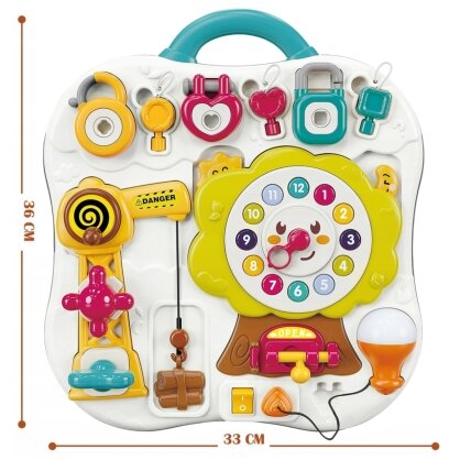 WOOPIE Montessori manipuliacinė sensorinė interaktyvi lenta mažyliui 10 WOOPIE Montessori manipuliacinė sensorinė interaktyvi lenta mažyliui 10