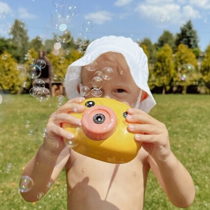 WOOPIE viščiuko formos muilo burbulų aparatas vaikams 8