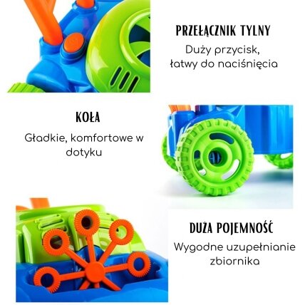 WOOPIE Žoliapjovė Muilo Burbulai Garsai Skystis 8 WOOPIE Žoliapjovė Muilo Burbulai Garsai Skystis 8