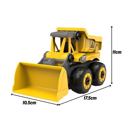 WOOPIE Nuotoliniu būdu valdomas statybinis automobiliukas DIY 3 WOOPIE Nuotoliniu būdu valdomas statybinis automobiliukas DIY 3
