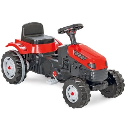 WOOPIE Pedalinis traktorius Farmer GoTrac, tylus traktorius su tyliais ratais 8