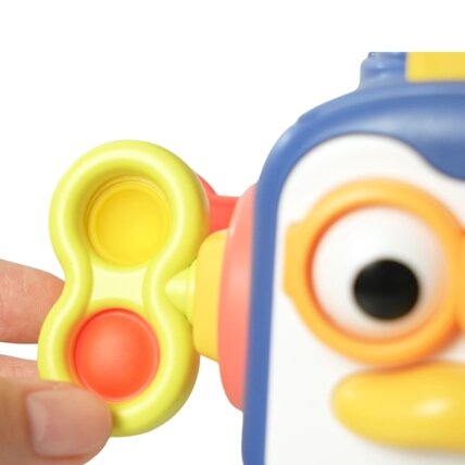 WOOPIE Pingvinukas Montessori sensorinis kamuolys 6in1 9 WOOPIE Pingvinukas Montessori sensorinis kamuolys 6in1 9