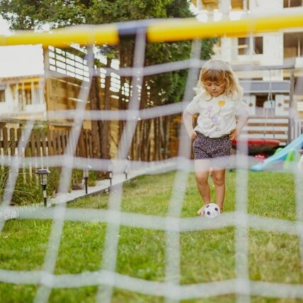 WOOPIE 2in1 rinkinys krepšinis Futbolo vartai + kamuoliai ir pompa 5