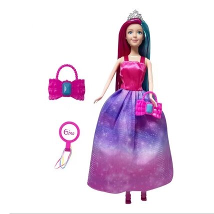 WOOPIE 4 magiškų princesių rinkinys – lėlių dėžutė 4in1 su priedais 12