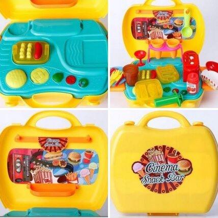 WOOPIE Plastilino užkandžių gaminimo rinkinys 6 WOOPIE Plastilino užkandžių gaminimo rinkinys 6