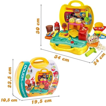 WOOPIE Plastilino užkandžių gaminimo rinkinys 9 WOOPIE Plastilino užkandžių gaminimo rinkinys 9