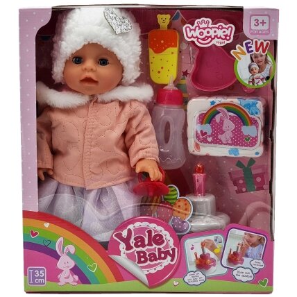 WOOPIE ROYAL Interaktyvi lėlė Mažoji Zosia švenčia gimtadienį 35 cm + priedai