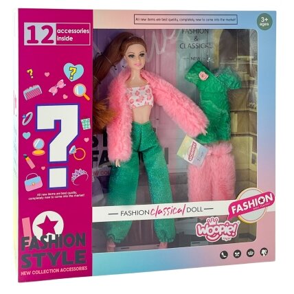 WOOPIE ROYAL Lėlė Emi 30 cm - 12 Paslėptų Staigmenų + Drabužėliai ir Priedai 5 WOOPIE ROYAL Lėlė Emi 30 cm - 12 Paslėptų Staigmenų + Drabužėliai ir Priedai 5