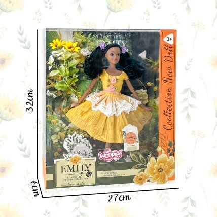 WOOPIE ROYAL Lėlė Emi 32 cm Madingas aprangos stilius ir gražūs juodi plaukai 7 WOOPIE ROYAL Lėlė Emi 32 cm Madingas aprangos stilius ir gražūs juodi plaukai 7