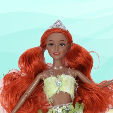 WOOPIE ROYAL lėlė undinėlė Emi Mermaid su foka 5 WOOPIE ROYAL lėlė undinėlė Emi Mermaid su foka 5