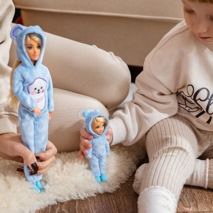 WOOPIE ROYAL Lėlės Kombinezonai Mėlyni Meškiukai Rinkinys 2 vnt. 4