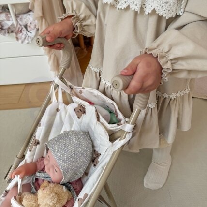 WOOPIE ROYAL Lėlių vežimėlis – sportinis Vintage Teddy Bear 4 WOOPIE ROYAL Lėlių vežimėlis – sportinis Vintage Teddy Bear 4