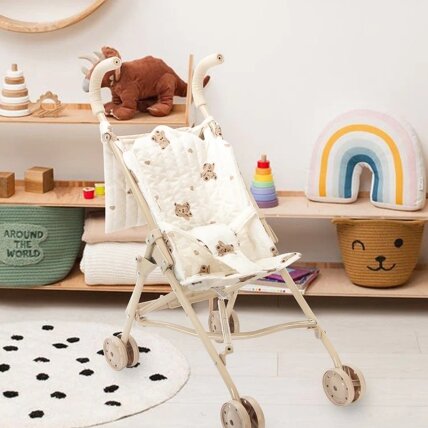 WOOPIE ROYAL Lėlių vežimėlis – sportinis Vintage Teddy Bear 8