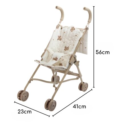 WOOPIE ROYAL Lėlių vežimėlis – sportinis Vintage Teddy Bear 9 WOOPIE ROYAL Lėlių vežimėlis – sportinis Vintage Teddy Bear 9