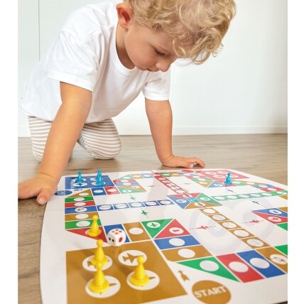 WOOPIE stalo žaidimas 2in1 Mažasis detektyvas + Ludo 4 WOOPIE stalo žaidimas 2in1 Mažasis detektyvas + Ludo 4