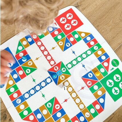 WOOPIE stalo žaidimas 2in1 Mažasis detektyvas + Ludo 6 WOOPIE stalo žaidimas 2in1 Mažasis detektyvas + Ludo 6