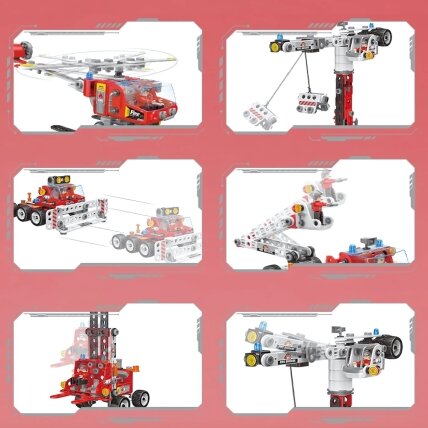 WOOPIE Konstruktorių rinkinys Creator City Fire Brigade 8