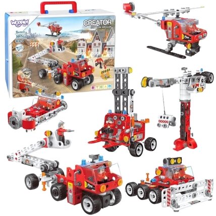 WOOPIE Konstruktorių rinkinys Creator City Fire Brigade