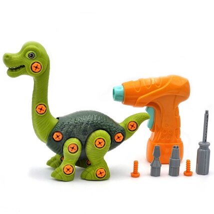 WOOPIE surenkamas dinozauras konstruktorius + gręžtuvas 31 el. 1 WOOPIE surenkamas dinozauras konstruktorius + gręžtuvas 31 el. 1