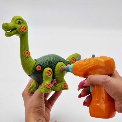 WOOPIE surenkamas dinozauras konstruktorius + gręžtuvas 31 el. 2 WOOPIE surenkamas dinozauras konstruktorius + gręžtuvas 31 el. 2