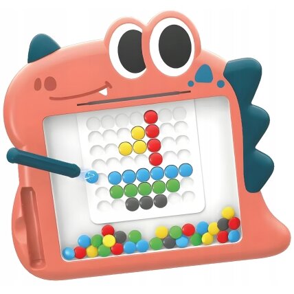 WOOPIE Magnetinė lenta vaikams Montessori MagPad dinozauras WOOPIE Magnetinė lenta vaikams Montessori MagPad dinozauras