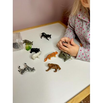 WOOPIE Laukinių gyvūnų figūrėlių rinkinys 16 vnt. 1 WOOPIE Laukinių gyvūnų figūrėlių rinkinys 16 vnt. 1