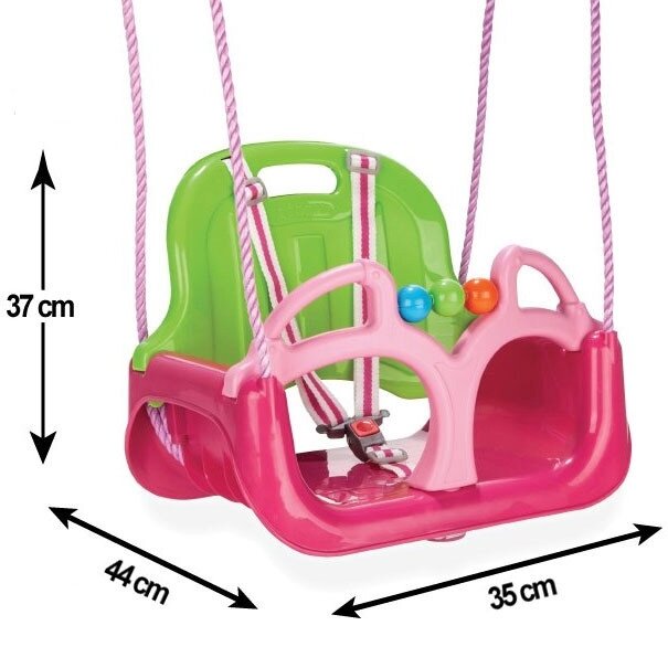 WOOPIE sūpynės Swing 3in1 rožinės 3 WOOPIE sūpynės Swing 3in1 rožinės 3