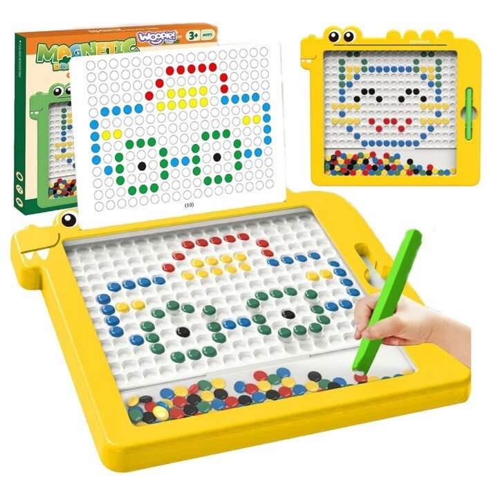 WOOPIE magnetinė lenta vaikams Montessori MagPad dinozauras 4 WOOPIE magnetinė lenta vaikams Montessori MagPad dinozauras 4