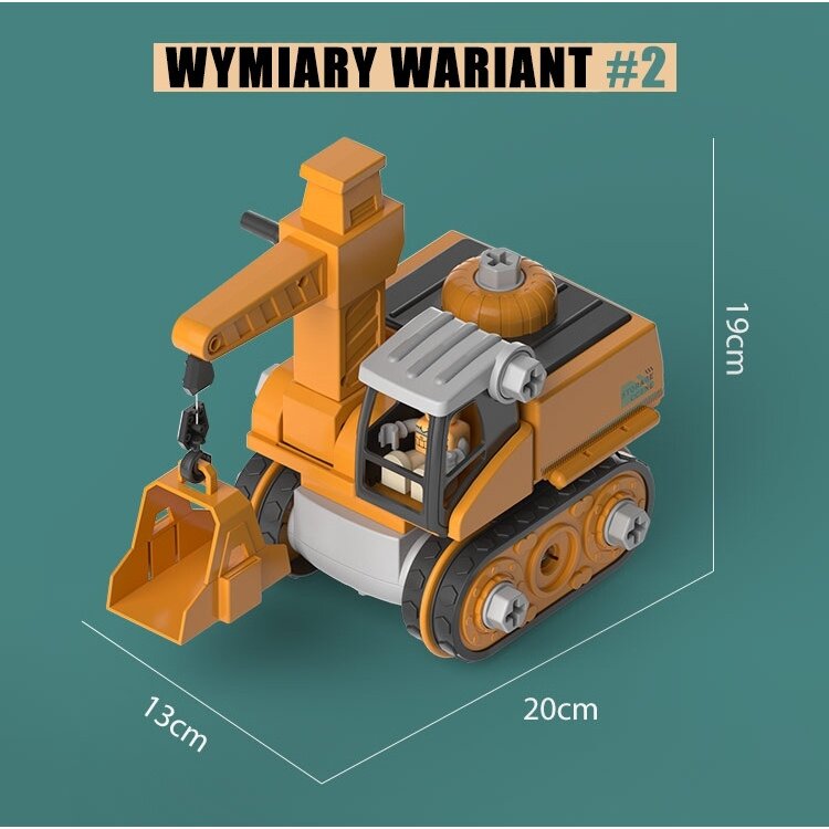 WOOPIE Mega statybų aikštelė 5in1 XXL rinkinys surinkimui DIY 19 WOOPIE Mega statybų aikštelė 5in1 XXL rinkinys surinkimui DIY 19