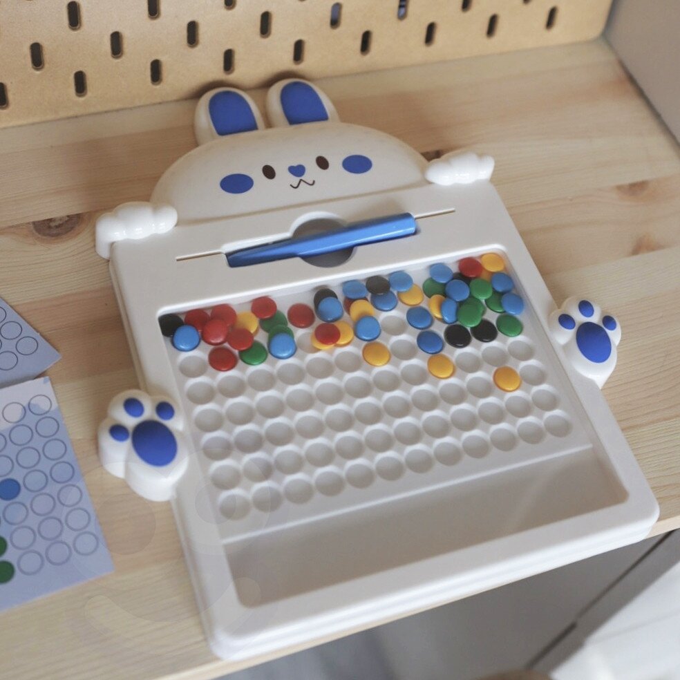 WOOPIE magnetinė lentelė vaikams Montessori MagPad Triušis 6